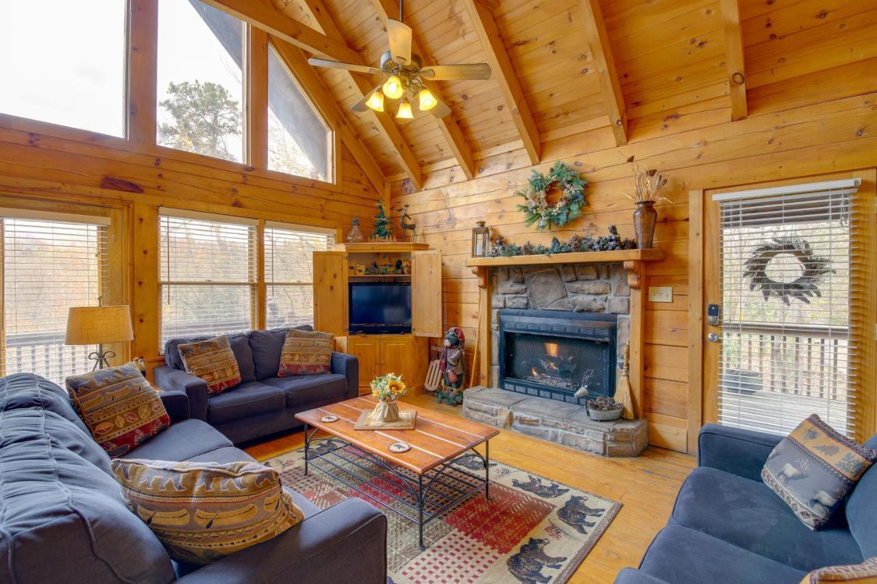 Smoky Mountains Cabin With Hot Tub, Deck And Views! Сев'єрвілл Екстер'єр фото