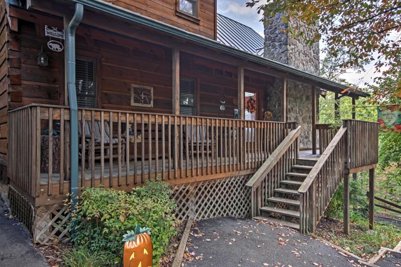 Smoky Mountains Cabin With Hot Tub, Deck And Views! Сев'єрвілл Екстер'єр фото