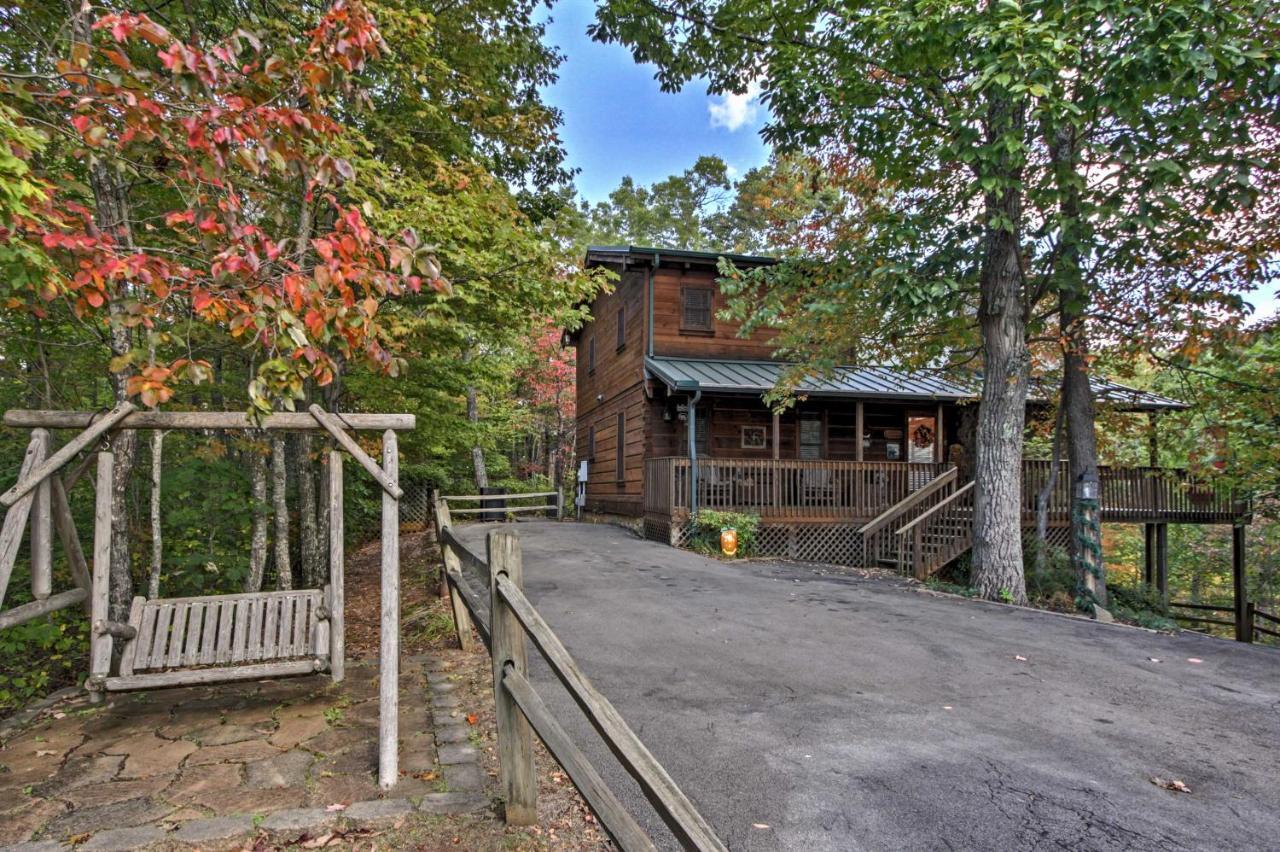 Smoky Mountains Cabin With Hot Tub, Deck And Views! Сев'єрвілл Екстер'єр фото